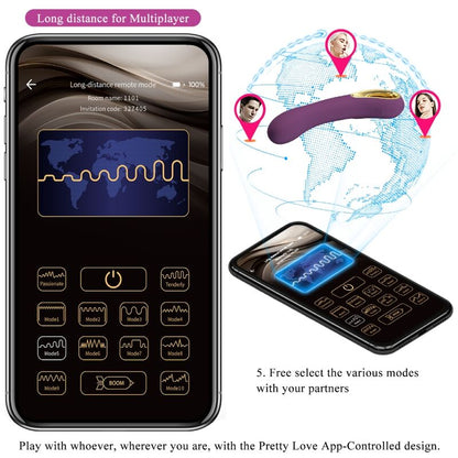 PRETTY LOVE - ETHAN OPPLADBAR VIBRATOR LILA