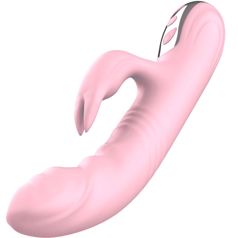 ARMONY - HELFINGERVIBRATOR MED KANIN, ROSA VARMEFFEKT