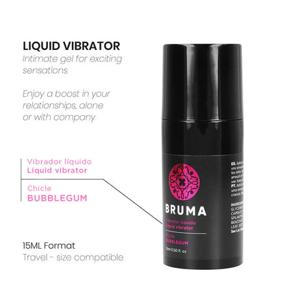 BRUMA - FLYTENDE VIBRATOR ULTRA GLIDENDE TYGGEGUMMI 15 ML
