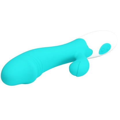 PRETTY LOVE - SNAPPY G-PUNKTVIBRATOR AQUA GRØNN
