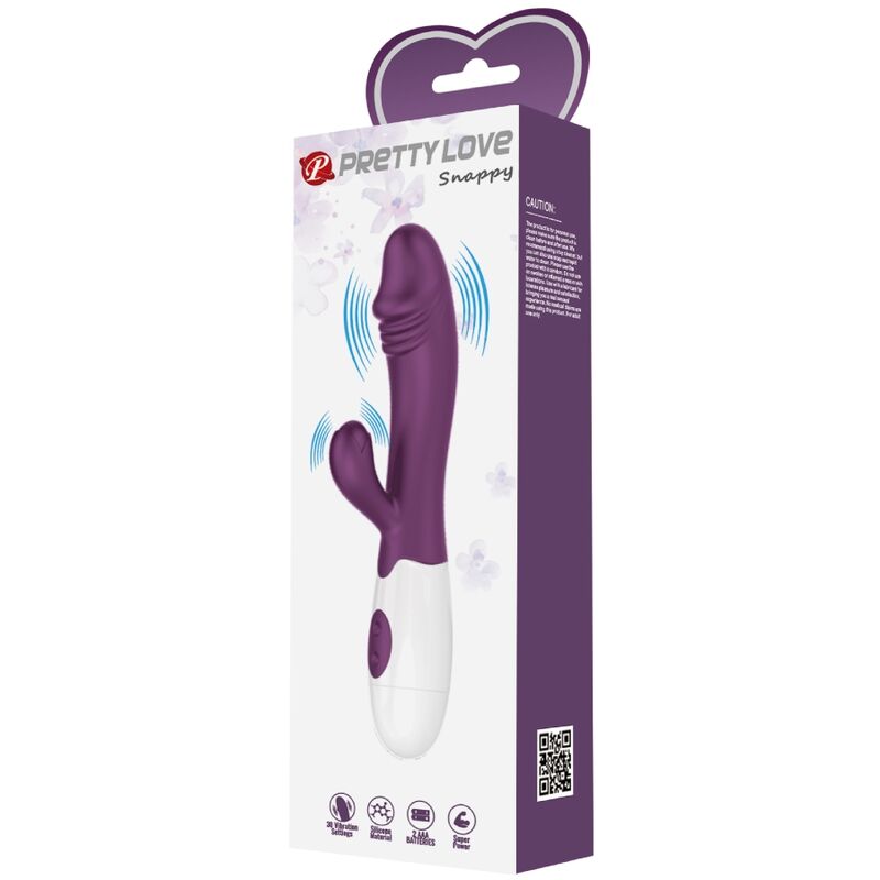 PRETTY LOVE - SNAPPY G-PUNKT VIBRATOR LILLA