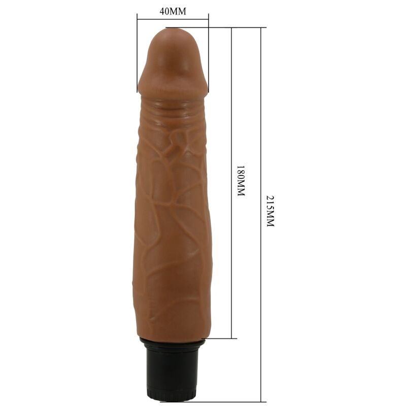 PRETTY LOVE - WALDORF REALISTISK VIBRATOR 18 CM -O- 4 CM