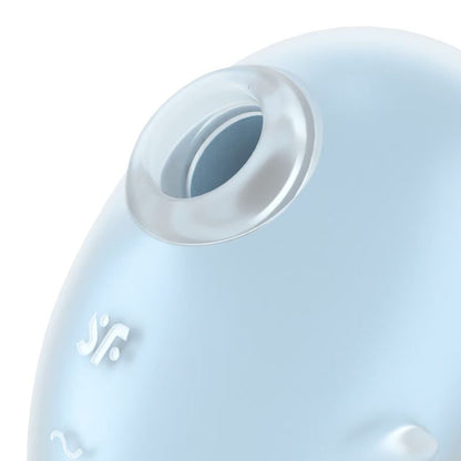 SATISFYER - CUTIE GHOST LAY-ON VIBRATOR LYSEBLÅ