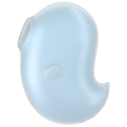 SATISFYER - CUTIE GHOST LAY-ON VIBRATOR LYSEBLÅ