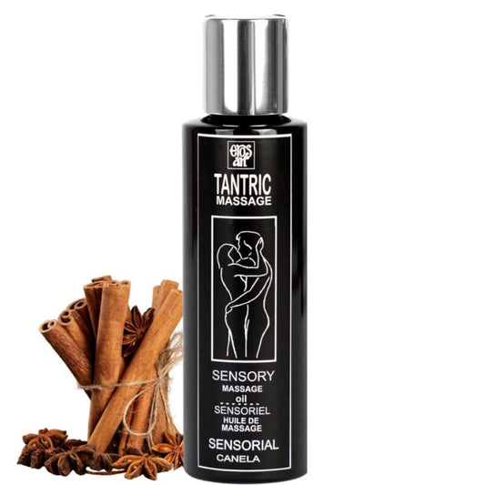 EROS-ART - NATURLIG TANTRISK MASSASJEOLJE OG AFRODISIKAUM KANEL 100 ML