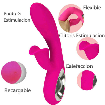 ARMONY - DARO VIBRATOR &amp; TREKKINGSSTIMULATOR FUCHSIA