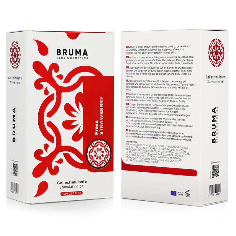 BRUMA - JORDBÆRSMAKENDE BALM 15 ML