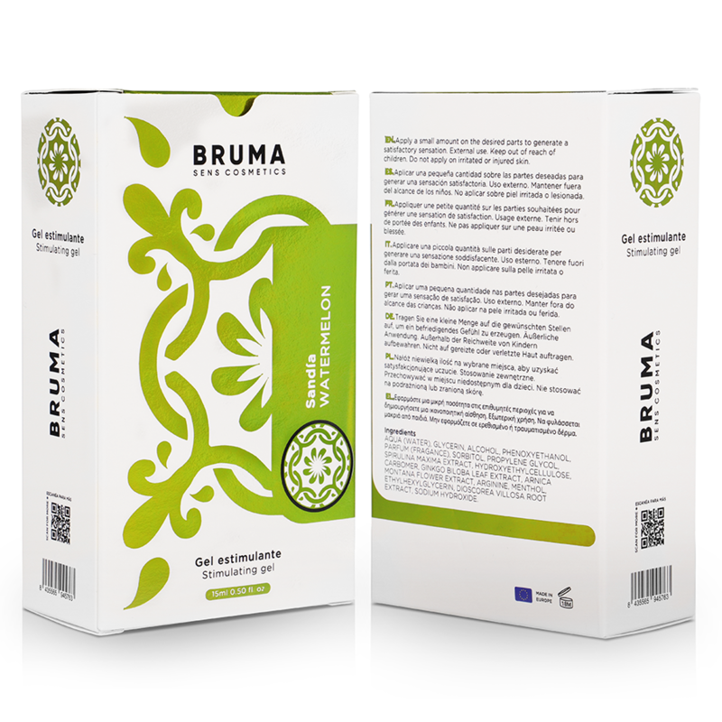 BRUMA - INTENSIFISERENDE BALM MED VANNMELONSMAK 15 ML