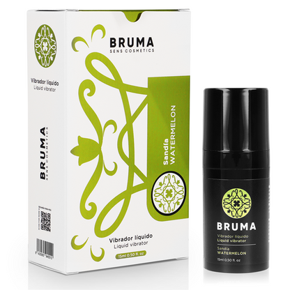 BRUMA - VÆSKEVIBRATOR ULTRA GLIDENDE VANNMELON 15 ML