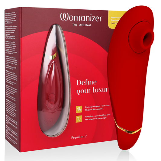 WOMANIZER - PREMIUM 2 KLITORISTIMULATOR BORDEAUX
