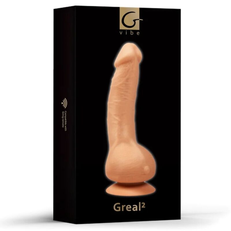 G-VIBE - GREAL 2 REALISTISK VIBRATOR NATURLIG