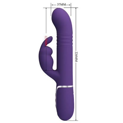 PRETTY LOVE - COALE KANINVIBRATOR 4 I 1 LILLA