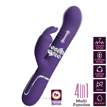 PRETTY LOVE - COALE KANINVIBRATOR 4 I 1 LILLA