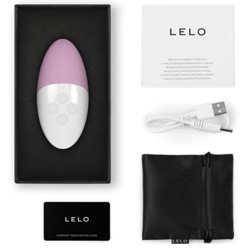 LELO - SIRI 3 KLITORISMASSERINGSAPPARAT MYK ROSA