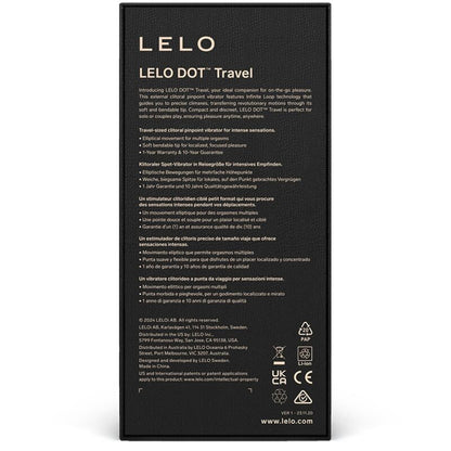 LELO - DOT TRAVEL KLITORISSTIMULATOR LILLA