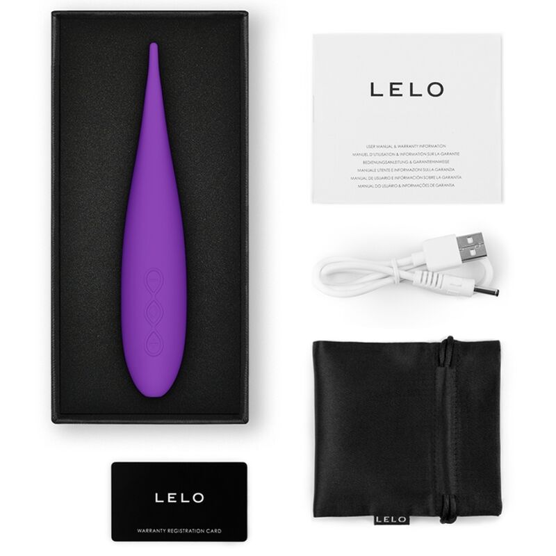 LELO - DOT TRAVEL KLITORISSTIMULATOR LILLA