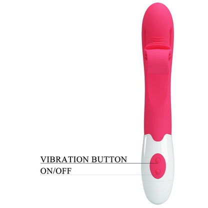 ROMANCE - ROSA VIBRATOR OG STIMULATOR 30 HASTIGHETER
