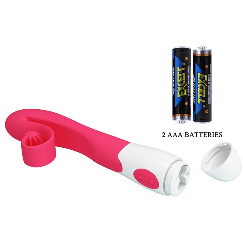 ROMANCE - ROSA VIBRATOR OG STIMULATOR 30 HASTIGHETER