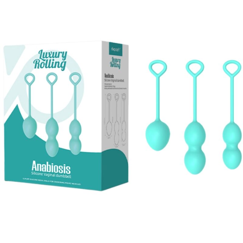 ARMONY - ANABIOSIS VAGINAL HANTLE 3 NIVÅER GRØNN