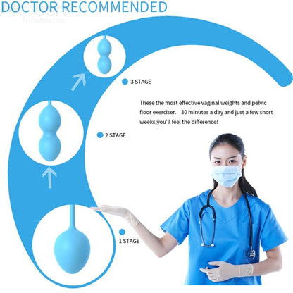 ARMONY - ANABIOSIS VAGINAL HANTLE 3 NIVÅER BLÅ