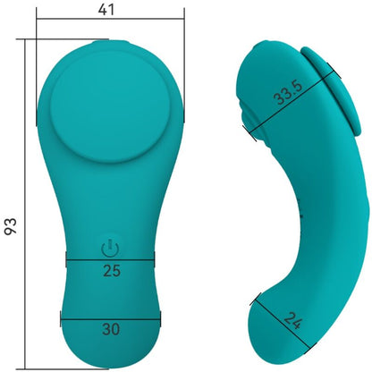 ARMONY - PLEASURE PANTY VIBRATOR FJERNKONTROLL 3 HASTIGHETER GRØNN