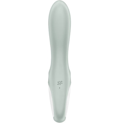 SATISFYER - AIR PUMP BOOTY 3 OPPLÅSBAR ANALVIBRATOR GRÅGRØNN