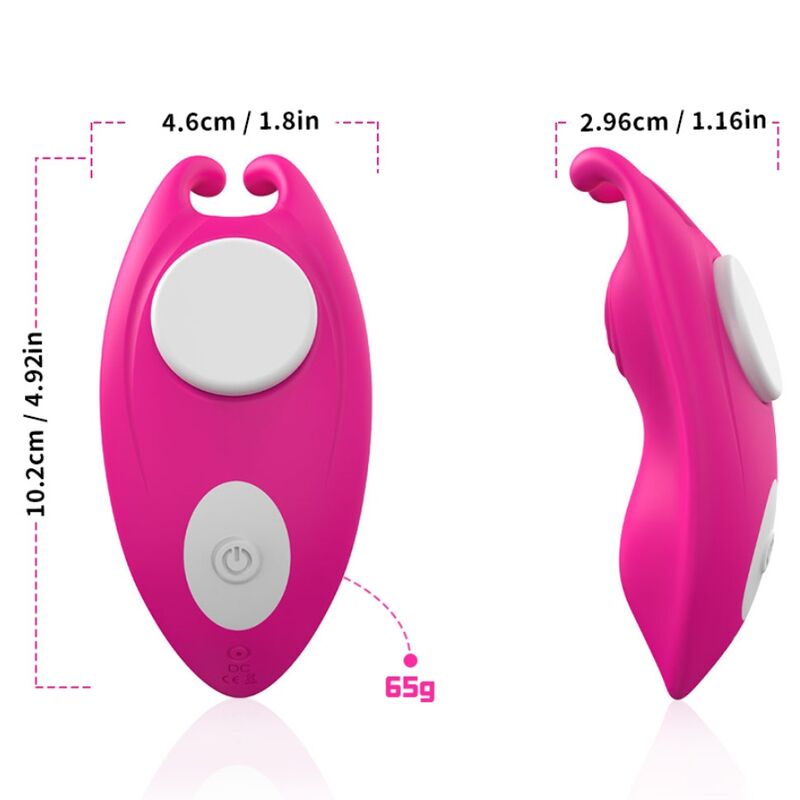 ARMONY - HONEYBEE TRUSEVIBRATOR MED G-PUNKTSVIBRATOR I FUKSIA - GRATIS APP