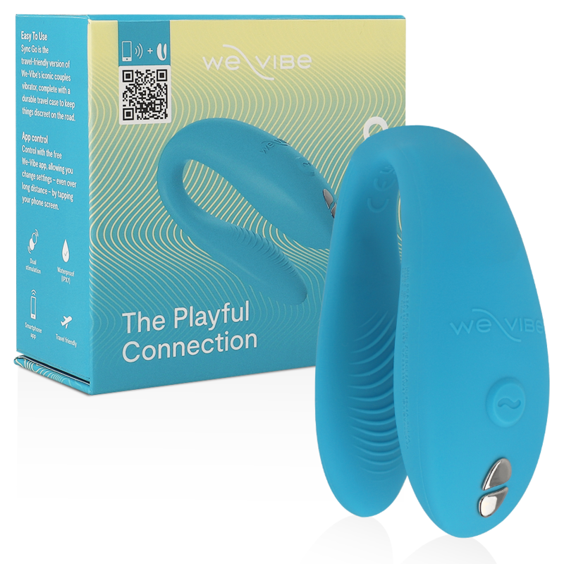 WE-VIBE - SYNC GO DOBBELT STIMULERINGSMEDEL TURKIS