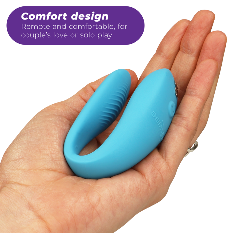 WE-VIBE - SYNC GO DOBBELT STIMULERINGSMEDEL TURKIS