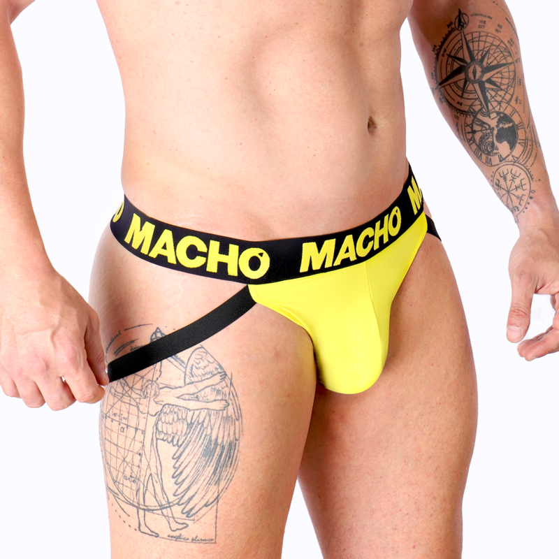 MACHO - MX25A JOCK LYCRA GUL L