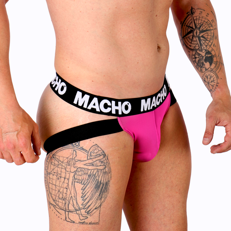 MACHO - MX28FR JOCK PINK NEON L