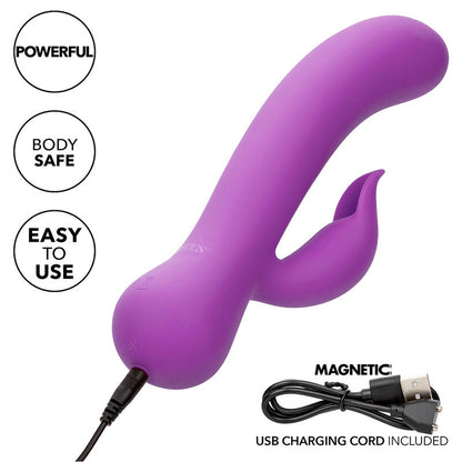 CALEXOTICS - FØRSTEGANGSVIBRATOR PLEASER OPPLADBAR LILLA