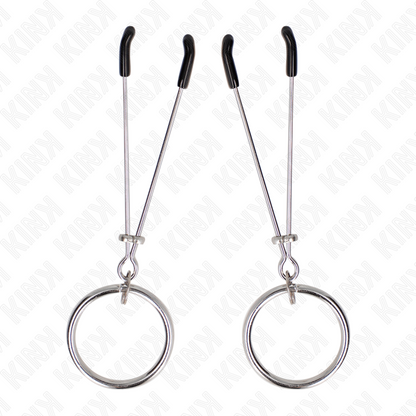 KINK - THIN NIPPLE CLAMPS WITH O-RING 7 CM