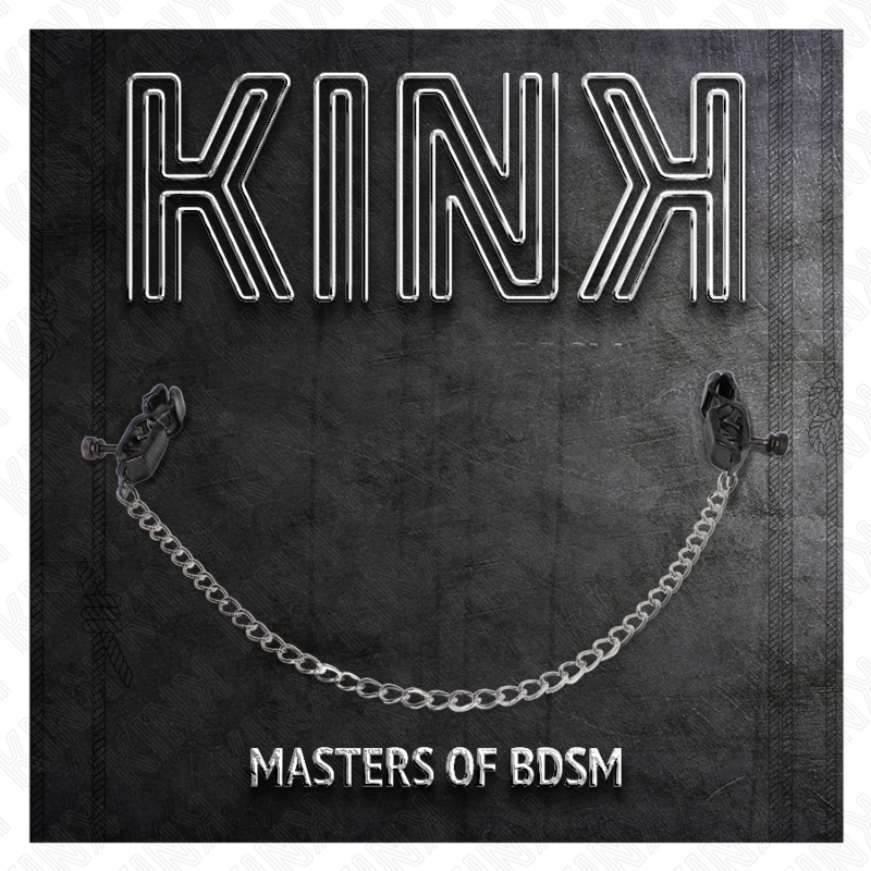 KINK - FLAT KJEDE BRØDVORTEKLEMMER SØLV 30 CM