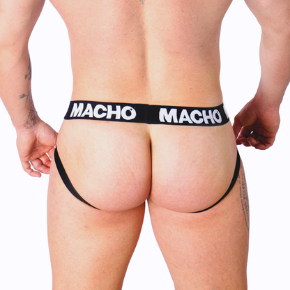 MACHO - MX26X1 JOCK GRID WHITE L