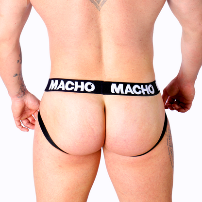 MACHO - MX25NC JOCK SVART SKINN XL