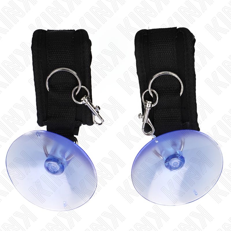 KINK - HÅNDLEDSBEVARE MED SUGEKOPP, SVART, 29–40 CM X 5 CM