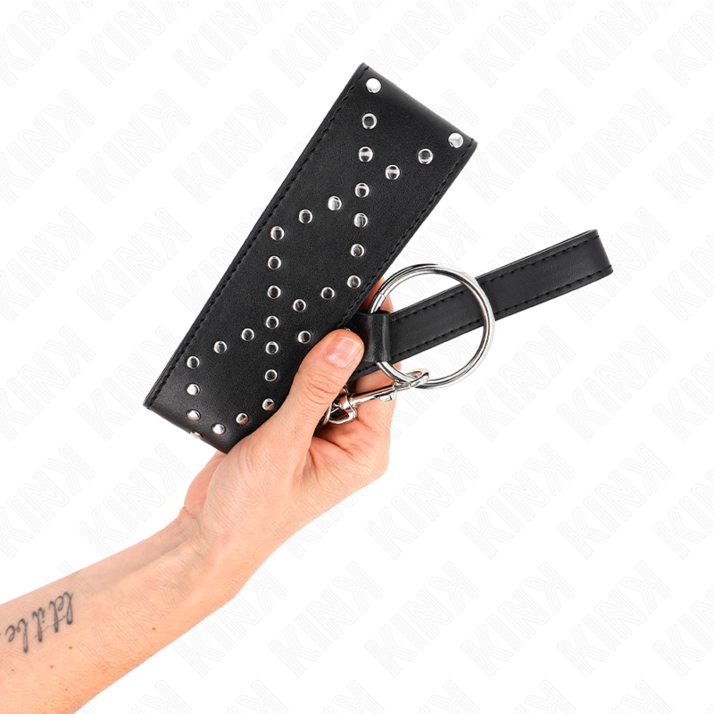 KINK - HALSKE 65 CM MED LINJE MED SØLVSTENG MODELL 3 JUSTERBAR 36-43 CM X 5 CM