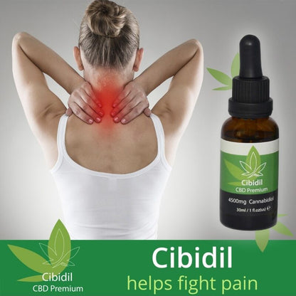 500 KOSMETIKKPRODUKTER - CIBIDIL AVSLAPPENDE CBD-OLJE 15 % 30 ML