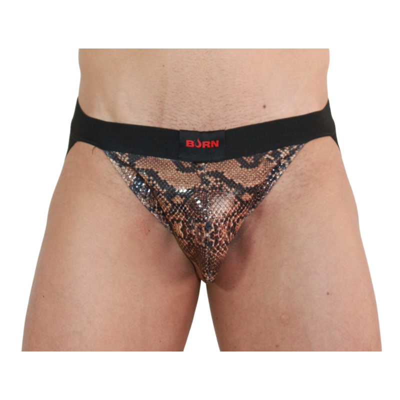 BURN - 002 JOCK SNAKE SVART M