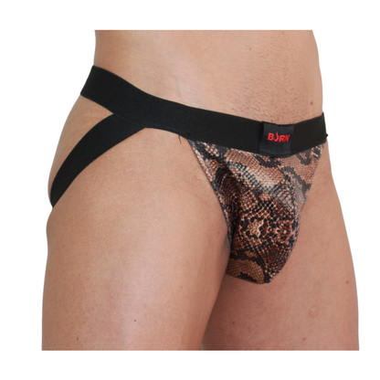 BURN - 002 JOCK SNAKE SVART L