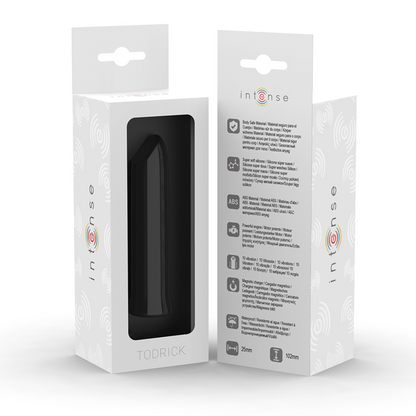 INTENSE - TODRICK BLACK CLITORAL STIMULATING BULLET