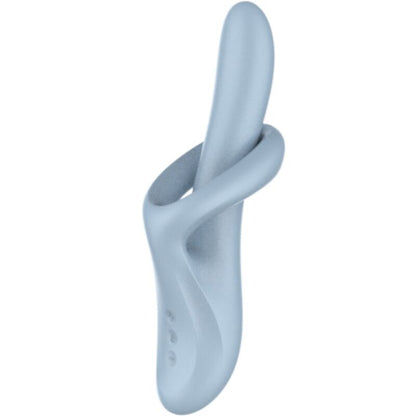 SATISFYER - HEAT FLEX 4 VARMEEFFEKTVIBRATOR 12 VIBRASJONER BLÅ
