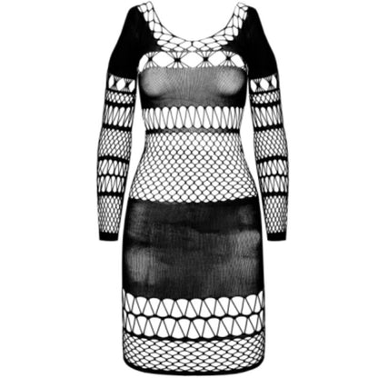 PASSION - BS 105 BODYSTOCKING SVART EN STØRRELSE