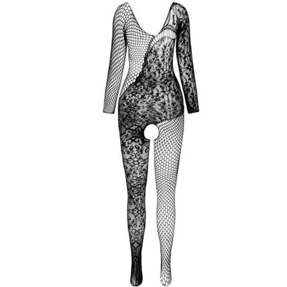 PASSION - BS 107 BODYSTOCKING SVART EN STØRRELSE