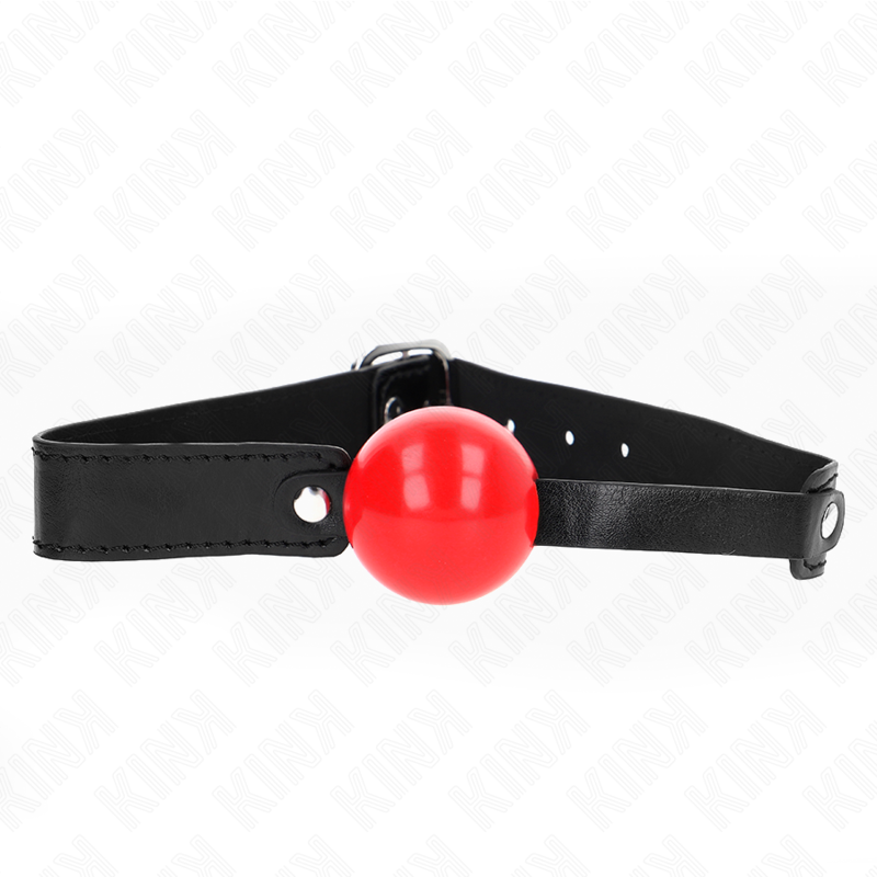 KINK - MYK TPE-BALL 4 CM KNEBLEM MODELL 1 66 x 2,5 CM JUSTERBAR 41–61 CM