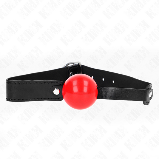 KINK - MYK TPE-BALL 4 CM KNEBLEM MODELL 1 66 x 2,5 CM JUSTERBAR 41–61 CM