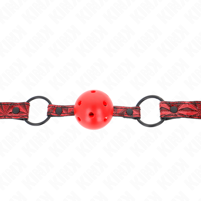 KINK - DIAMANTMØNSTERBALL 4,5 CM KNEBLEM MODELL 1 64,5 CM JUSTERBAR 42–60 CM