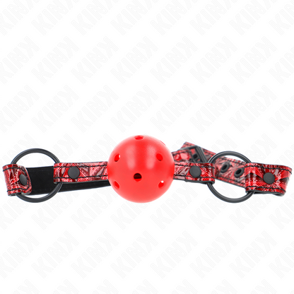 KINK - DIAMANTMØNSTERBALL 4,5 CM KNEBLEM MODELL 1 64,5 CM JUSTERBAR 42–60 CM