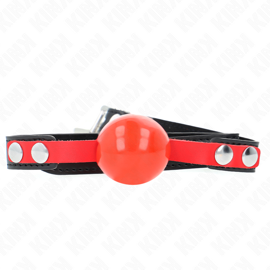 KINK - MYK TPE-BALL 4 CM KNEBLEM MODELL 4 60 x 2 CM JUSTERBAR 37-52 CM